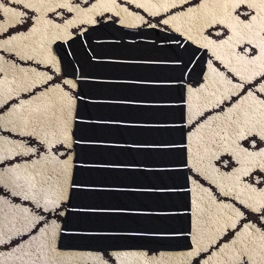 Brandy Melville one size striped t shirt dress